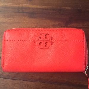 Tory Burch large wallet “orange”